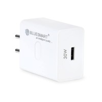 BLUESMART 2 in 1 PD QC 30W Single Port Fast Charger Type C Adapter USB Wall